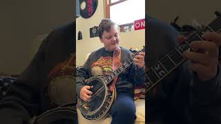 Pickin’ Practice Working on Green Acres 🪕 shorts banjo banjomusic greenacres [upl. by Remliw]