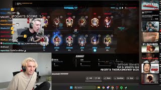 xQc reacts Old xQc C22 Overwatch Mic Moment [upl. by Alauqahs]