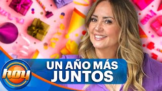 ¡Feliz cumpleaños Andrea Legarreta Así ha celebrado a través del tiempo en HOY [upl. by Samtsirhc]