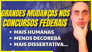 Todos Concursos Federais vão mudar muito [upl. by Barcot]