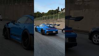 Shark blue is the way to go on these porsche gt3rs 992 drs [upl. by Lietman690]