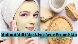 Multani Mitti Face Pack How To Get Clean amp Bright Skin from Fullers Earth [upl. by Bronez996]