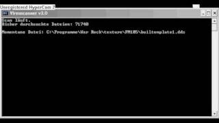 Real Batch virus scanner  Echter batchVirenscanner [upl. by Nivlek]