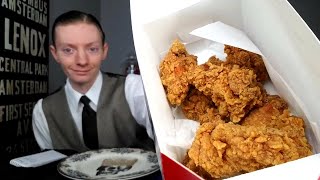 KFCs NEW Hot amp Spicy Wings Review [upl. by Elberta641]