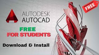 How to Download amp Install AutoCAD Software  Free for Students  Latest Version 2023 [upl. by Ebaj]