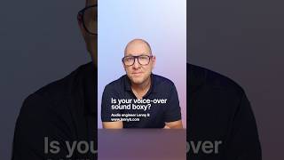 Is your voiceover sound boxy voiceactingadvice audioproduction voicemetrics [upl. by Yroffej]