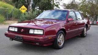 1989 Pontiac 6000 STE AWD 1 Owner 85k Miles 4X4 All Wheel Drive [upl. by Ecnatsnok37]