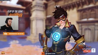 POTG DAFRAN INSANE TRACER OVERWATCH 2 SEASON 11 GAMEPLAY [upl. by Caraviello]