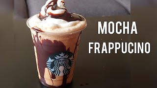 Homemade Starbucks Mocha Frappuccino [upl. by Ybreh]