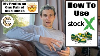 How To Use StockX in the UK Beginners Guide  Selling My Nike Dunk Low Brazils  CrepChiefNotify [upl. by Solberg]