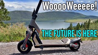 Segway Ninebot E22 Electric Scooter Review and Demonstration [upl. by Babbette]