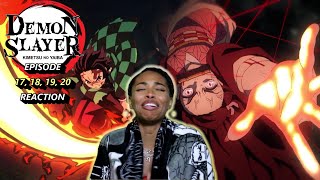 HINOKAMI KAGURA DANCE TRUE FAMILIES BOND  DEMON SLAYER SEASON 1 EPISODE 17 18 19 20 REACTION [upl. by Nnylrahc]