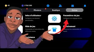 Tuto Comment Bien Régler Les paramètres De Efootball 2024 mobile 😱  En Wolof [upl. by Cheri]