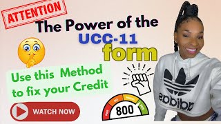 Use the UCC method to remove items from your consumer report 🤫🤔 [upl. by Tita]