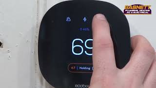 Getting to Know Your Ecobee Thermostat Turning Your Schedule OnOff [upl. by Omidyar359]