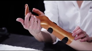 Resting hand orthosis Orfit Colors NS Gold  Splinting Techniques 210 [upl. by Osy478]