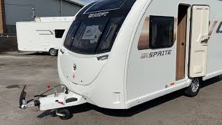 Sprite Alpine 4 2022 for sale at North Western Caravans ready to roll [upl. by Nillor]