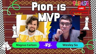 GM Magnus Carlsen VS GM WESLEY SO in CrunchLab Masters Div 1 L Chesscom INT 21072024 [upl. by Rebekkah675]