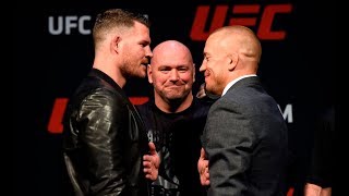 UFC 217 Press Conference [upl. by Anemij492]