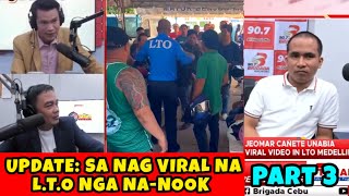 Update sa nag Viral nga Nanook na LTO sa Medellin Cebu Part 3 [upl. by Kceb]