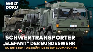 SCHWERLASTTRANSPORTER HX81 quotElefantquot  So entsteht die kräftigste Zugmaschine der Bundeswehr  DOKU [upl. by Bore]