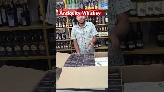 Unboxing Antiquity Whiskey unboxing shorts short youtubeshorts antiquity viralvideo whisky [upl. by Malet437]