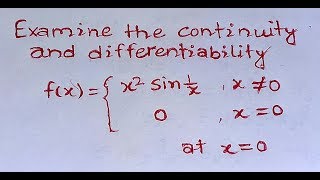 continuity and differentiability of bsc part 1 maths in hindi  most expected question [upl. by Annalla]