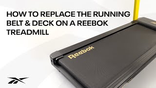 How to Replace the Running BeltRunning Deck on a Reebok Treadmill [upl. by Zsuedat]