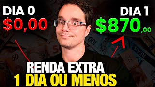 PASSO A PASSO PARA FAZER RENDA EXTRA NA INTERNET EM UM DIA OU MENOS [upl. by Follmer]