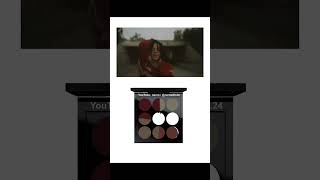 Billie Eilish Chihiro color makeup eyeshadow palette colorpalette billieeilish chihiro [upl. by Flan]