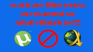 Scaricare Film gratis senza programmi su AltaDefinizione [upl. by Kwok]