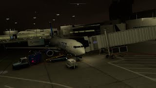 MSFS LIVE  PMG 737800  KLAXKSFO UNITED OPS [upl. by Eblehs925]