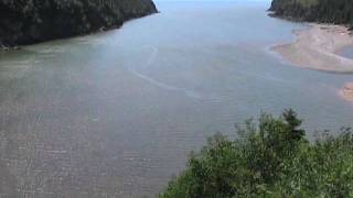 Bay of Fundy Tide Timelapse Fundy National Park [upl. by Pulchia]