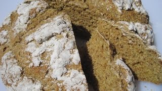 IRISH BROWN BREAD  How to make IRISH SODA BREAD Recipe [upl. by Aes]