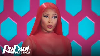 RuPauls Drag Race Full Episode Nicki Minaj 💖 [upl. by Notyalc]