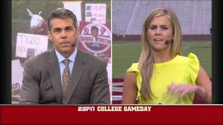 Samantha Ponders nee Steeles Comments On Jameis Winston On ESPN College Gameday [upl. by Legir168]