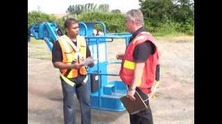 Aerial Lift Operator Familiarization Training Part 2 Boomlift [upl. by Halfon]