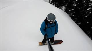 Hiking Powder King with the Rossignol Sushi 144 [upl. by Aifas]