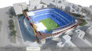 Estadio RMCF quotSantiago Bernabéuquot Construction Process [upl. by Sjoberg]