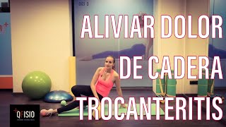 DOLOR de CADERA 😮‍💨Ejercicios y tratamiento de la TROCANTERITIS [upl. by Tterrag]