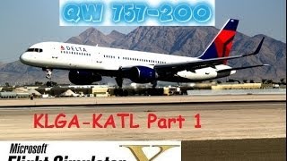 Flight Simulator X FSX  How to Fly  QW Boeing 757200 APFMCLNAVVNAVILS  Part 1 [upl. by Farmann763]