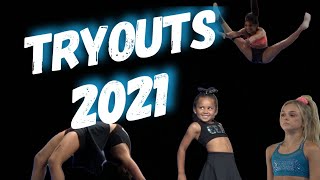 Cheer Extreme Tryouts 2021  2022 [upl. by Ahsiema636]