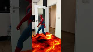 floor is lava Spider Man Venom Batman Game Overshots [upl. by Igal862]