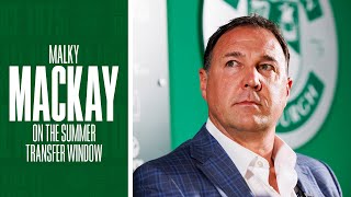 Malky Mackay On The Summer Transfer Window I Hibernian FC [upl. by Peltier207]