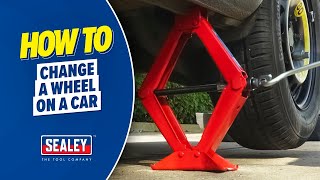 How to Change a Wheel on a Car [upl. by Clo]