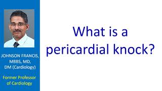 What is a pericardial knock [upl. by Hannad]