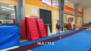 Lila Briard 2007  Trophée interrégional 1011ans  test 14janv 2017 [upl. by Daberath]