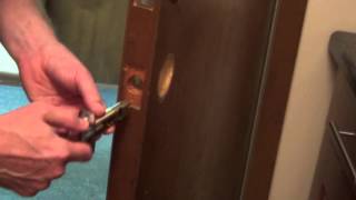 How to Change a Lock  Entrance Lock [upl. by Donia]