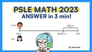 PSLE 2023 Maths Questions Answered  P6 Speed Paper 1 [upl. by Eytteb477]