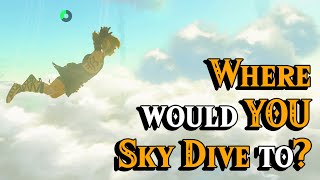 If you could Sky Dive one last time in Zelda Tears of the Kingdom [upl. by Egroj607]